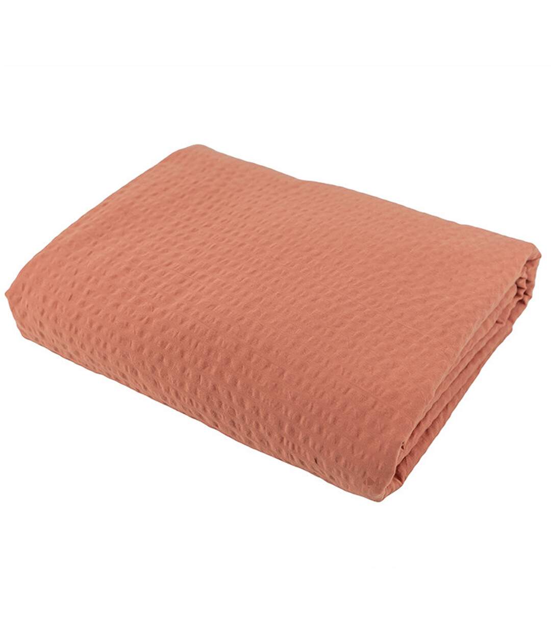Parure de lit coton POPPY effet gaufré Seersucker Taie 65x65 cm-5