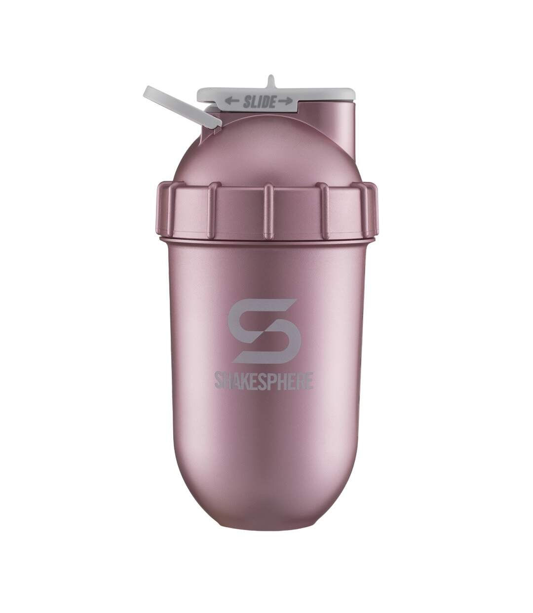 Shaker pour protéine 700 ml rose doré métallique ShakeSphere-1