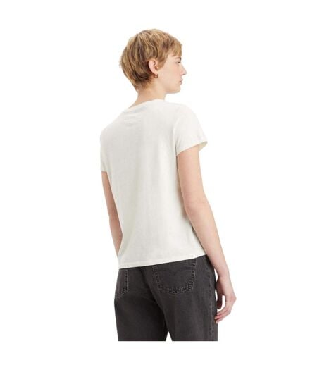 T-shirt Style Monogramme The Perfect Femme Crème Levis