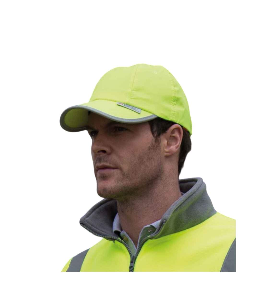 Casquette jaune fluo Result