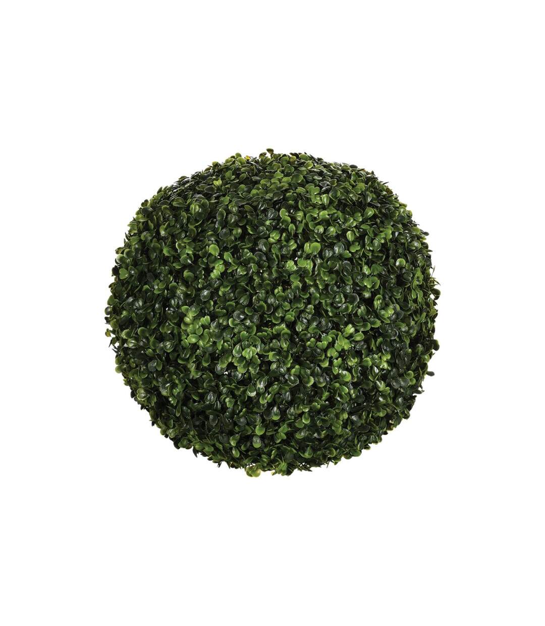 Plante Artificielle Boule de Buis 36cm Vert-1