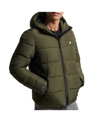 Doudoune Kaki Homme Superdry Hooded - XS