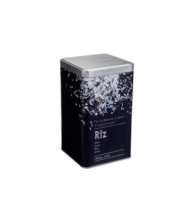 Boîte à Riz Relief II 18cm Noir