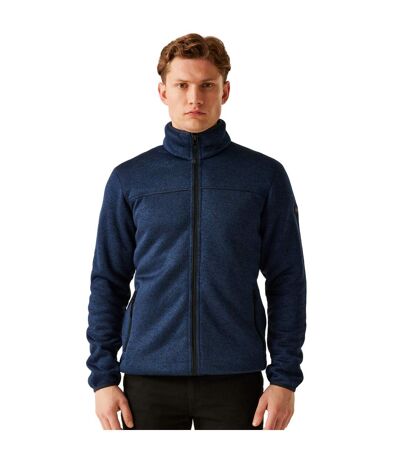 Mens Branleigh Full Zip Fleece Jacket Navy Regatta