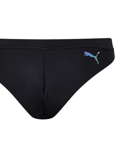 Womens/ladies Sporty Brazil Bikini Bottoms Black Puma