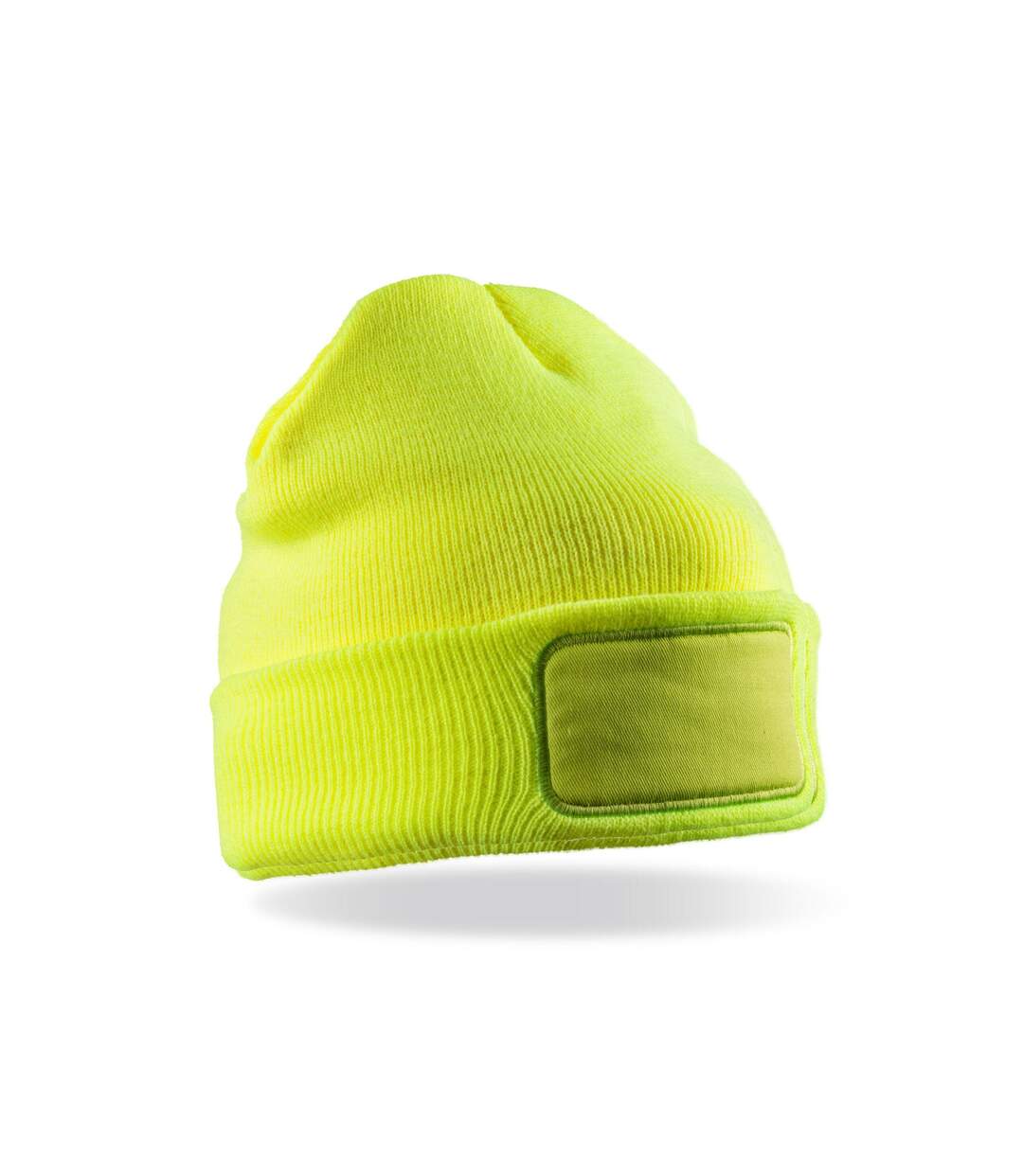 Bonnet Thinsulate Printer Jaune Fluo Result Genuine Recycled-2