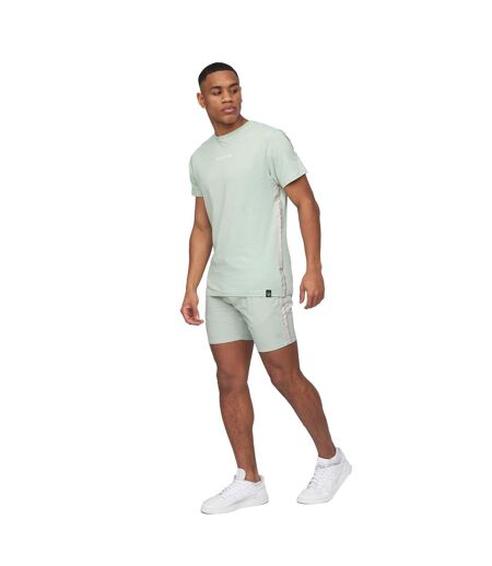 Short De Bain Gathport Homme Vert De Gris Duck And Cover