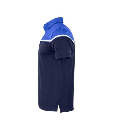 Polo Motif/style Blocs De Couleurs Seabeck Homme Bleu Marine Foncé Bleu Roi Cutter & Buck