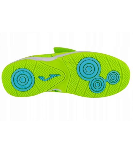 Childrens/kids Super Copa Indoor Football Shoes Neon Green Joma