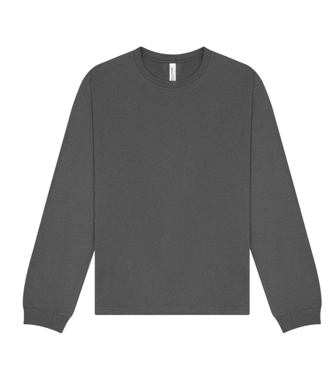 Unisex Adult Heavy Long-sleeved T-shirt Asphalt Sabella-1