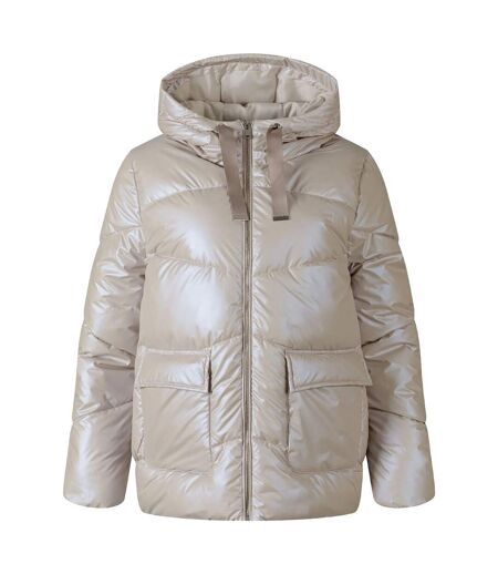 Doudoune Matelassée Motif/style Matelassé Femme Gris Minoti