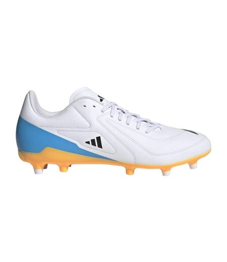 Chaussures De Rugby Pour Terrain Ferme Homme Blanc Noir Adidas