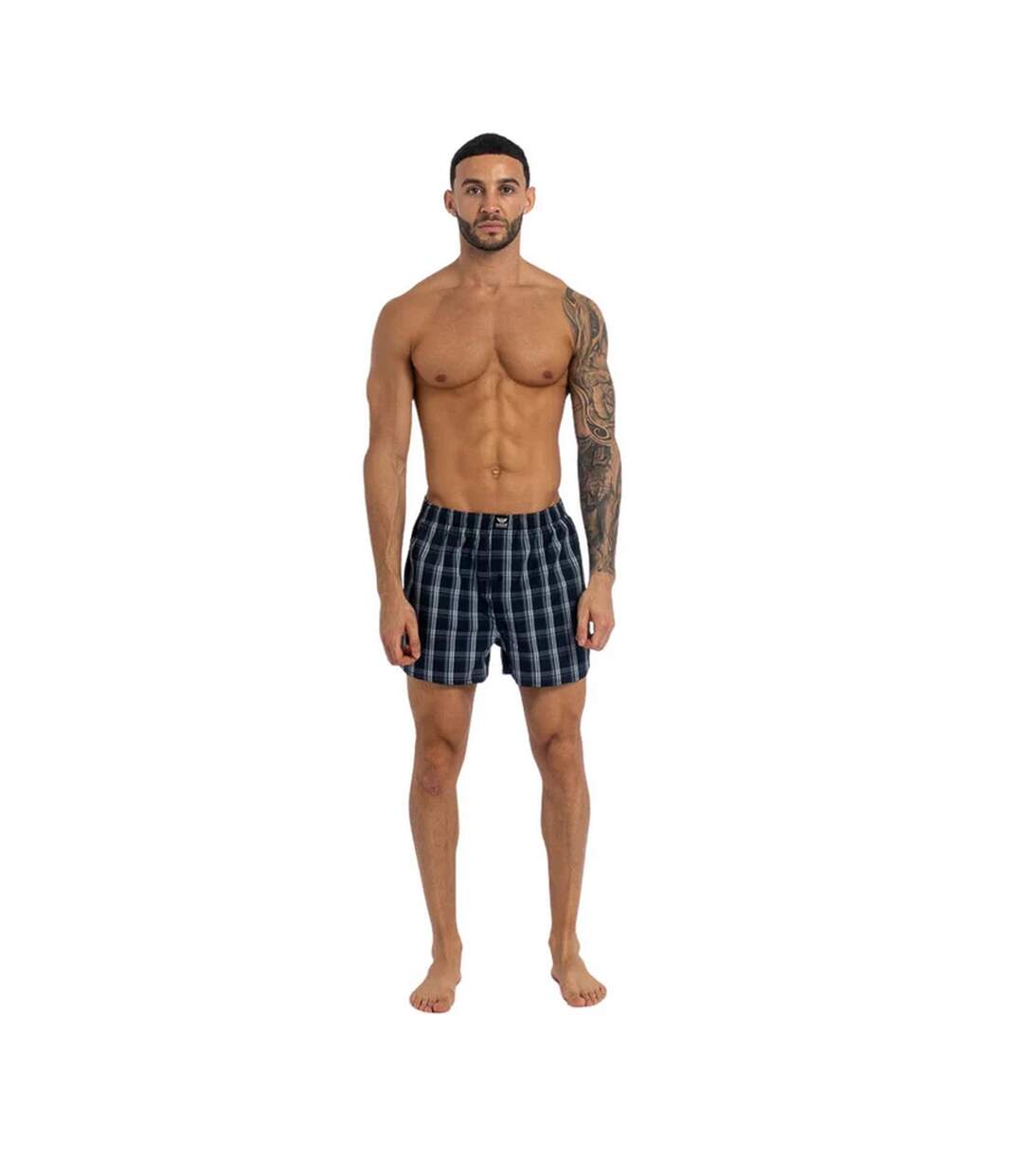 Pack of 6  Mens nightling woven boxer shorts  blue Kandor