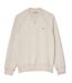 Unisex Adult Organic Cotton Sweatshirt Beige Lacoste-2