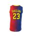 Maillot de basket Rouge/Bleu Homme Sport Zone Barcelona - 3XL