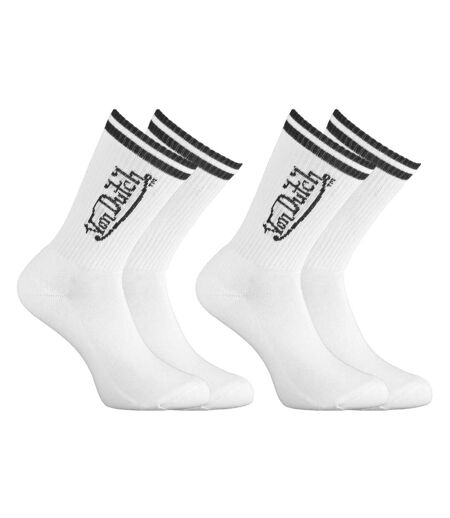 Lot de 2 paires de chaussettes sport Vondutch