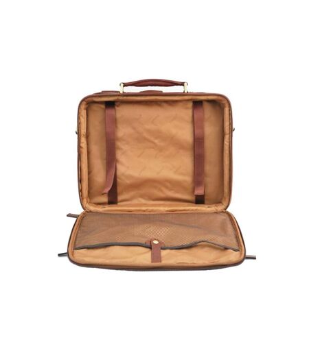 Katana - Attaché-case professionnel en cuir - marron - 6349