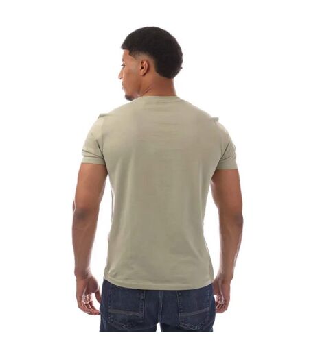 T-shirt Style Logo Dero222 Homme Vert Hugo