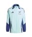 Mens 2024/2025 Arsenal Fc All Weather Jacket Blue Adidas-2