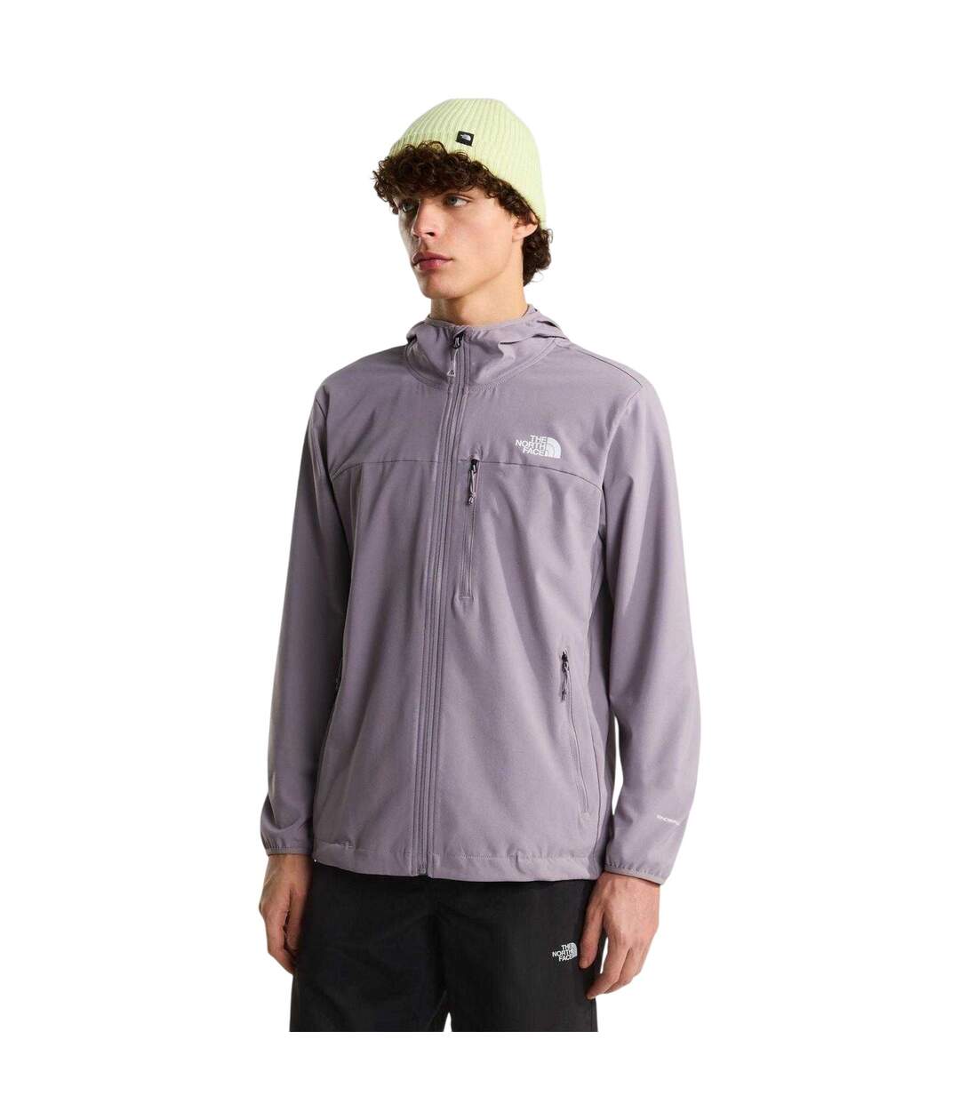 Mens Hooded Jacket Grey The North Face-4