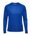 T-shirt Manches Longues Beat Homme Bleu Foncé Newline-1