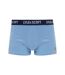 Lot De 5  Boxers Motif/style Marque Sur Taille Et Logo Brodé Homme Bleu Lyle & Scott-3