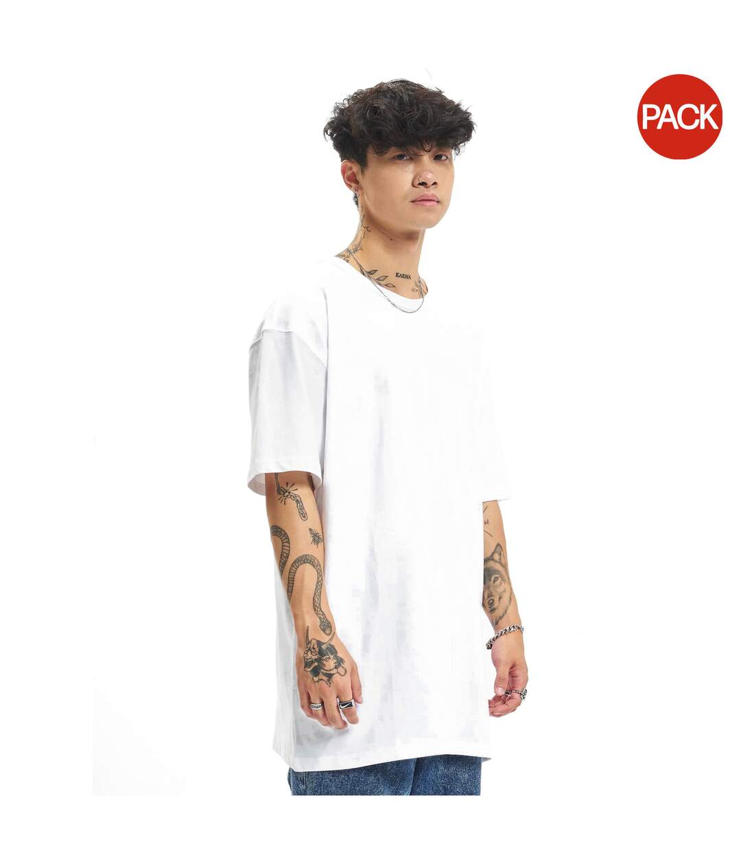 T-shirts Homme Blanc Urban Classics-1