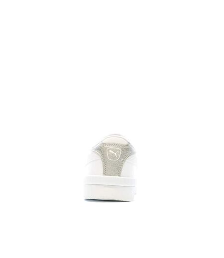 Baskets blanches femme puma jada metallic