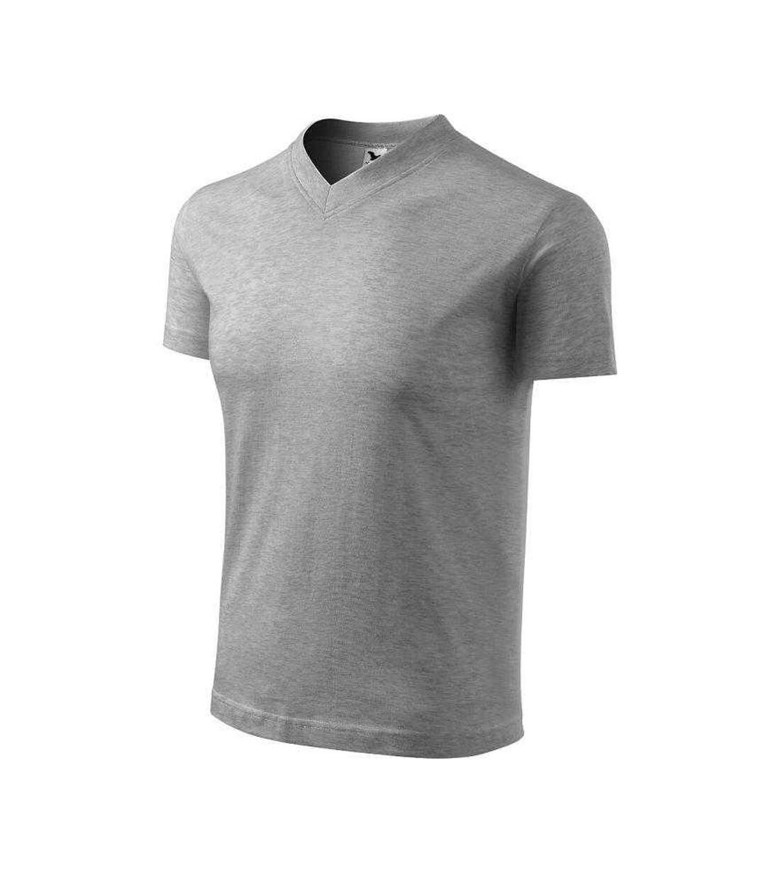 T-shirt Homme Gris Malfini-3