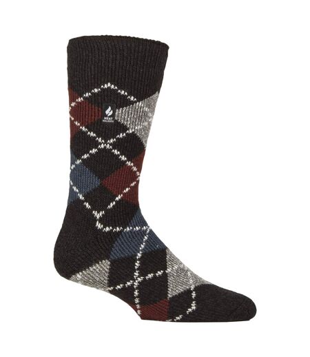 Mens Jacquard Thermal Socks for Winter