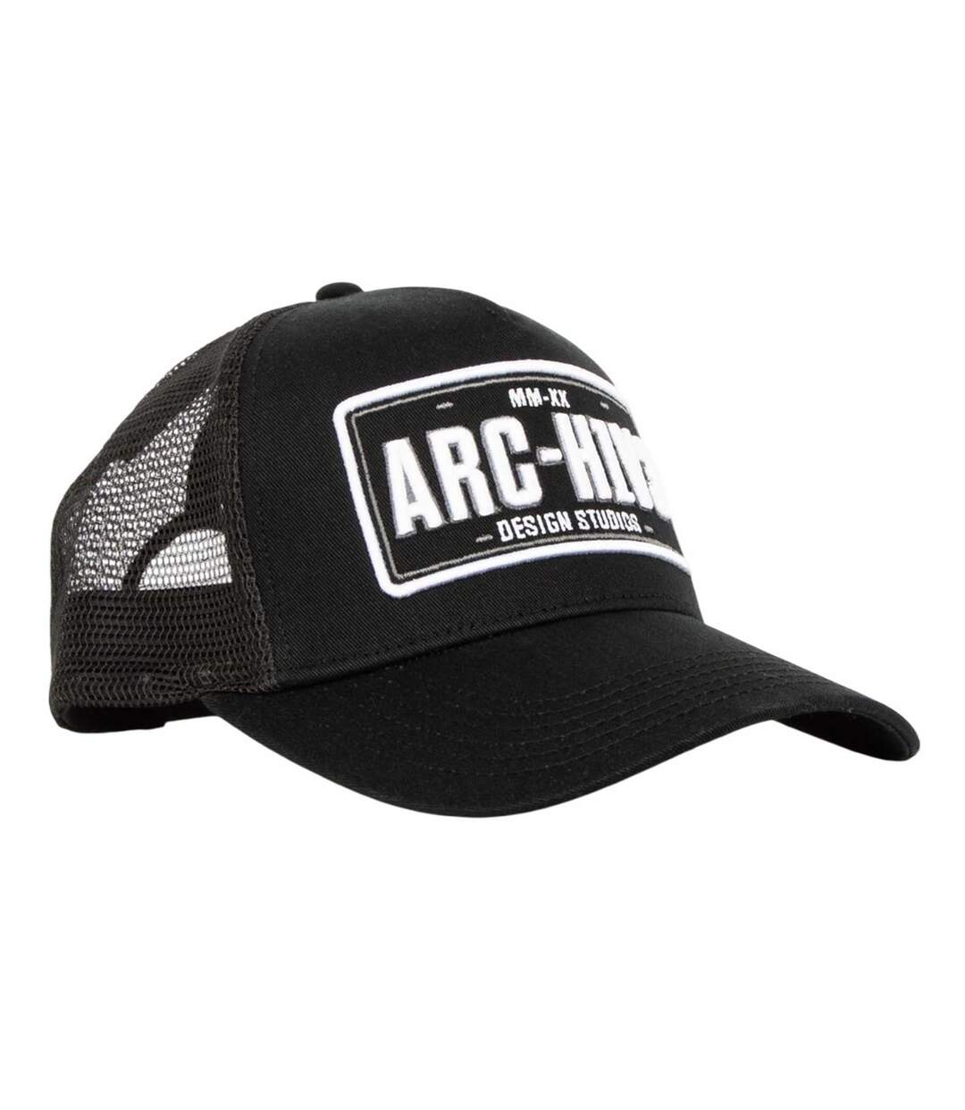 Casquette Trucker Pitstop Homme Noir Archive Design Studios-1