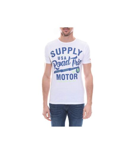 T-shirt col rond en coton NELSON