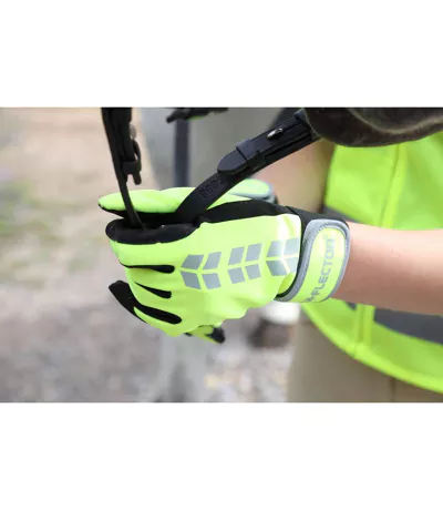 Gants D´équitation Jaune Equi-Flector