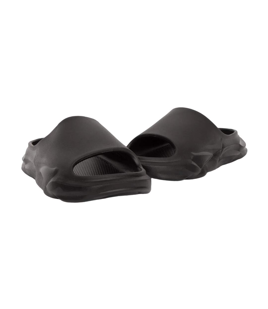 Mens Dimension Sandals Black Archive-4
