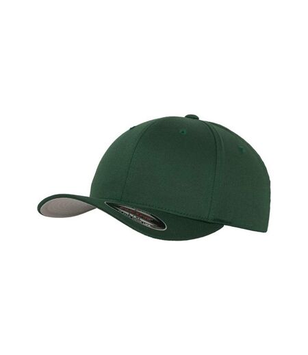 Casquette de baseball yupoong adulte vert sombre Flexfit