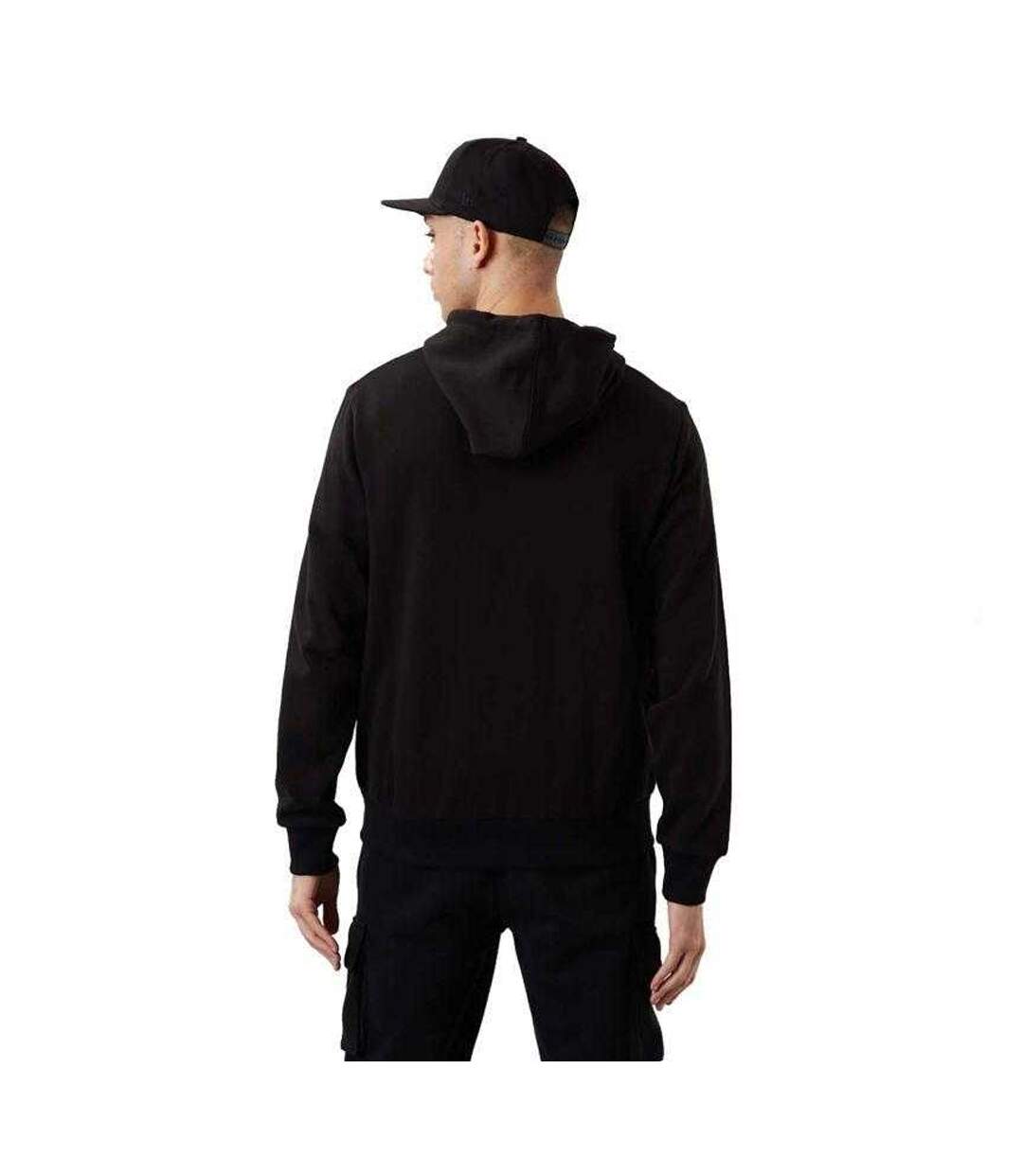Mens League Los Angeles Dodgers Full Zip Hoodie Black New Era-2