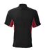 Polo À Manches Courtes Homme Noir Rouge Blanc GAMEGEAR-2