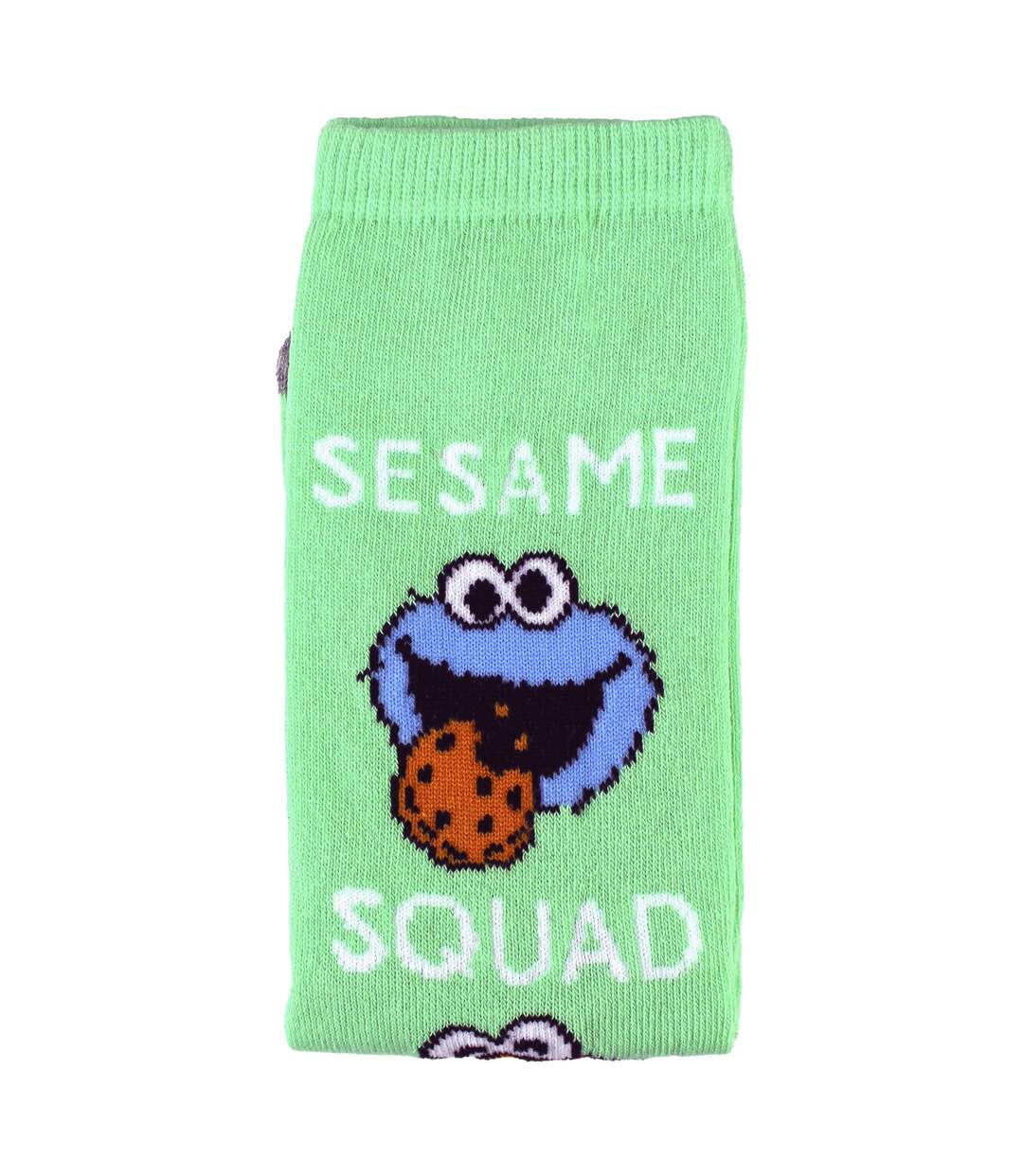 Ladies Cotton Novelty Socks - Sesame Street Pattern Fun & Comfortable Socks-2