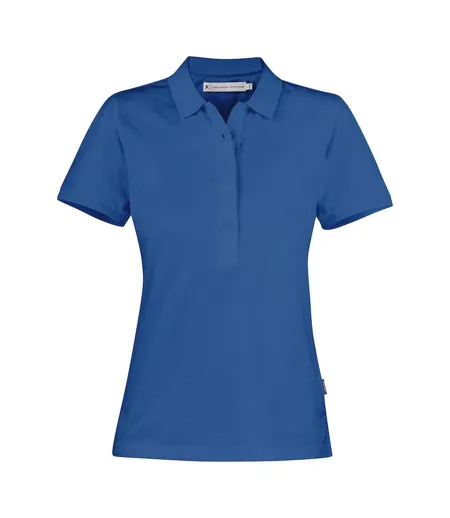 Womens/ladies Neptune Polo Shirt Petrol James Harvest