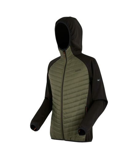 Veste Hybride Andreson Homme Vert Kaki Foncé Noir Regatta