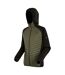 Veste Hybride Andreson Homme Vert Kaki Foncé Noir Regatta-4