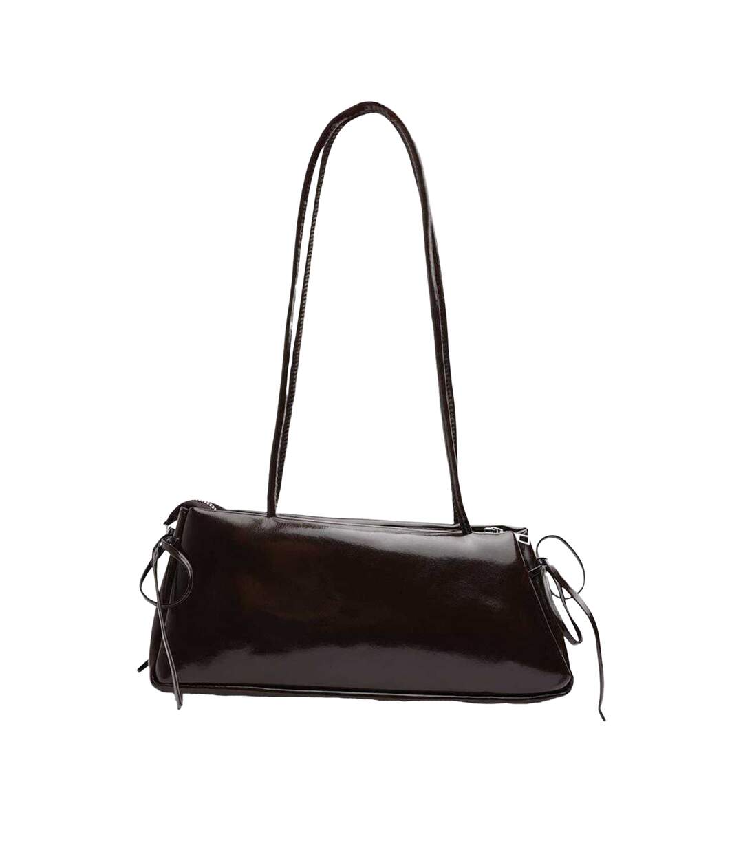 Sac Bandoulière Motif/style Uni Taille Unique Marron Foncé Where´s That From-1