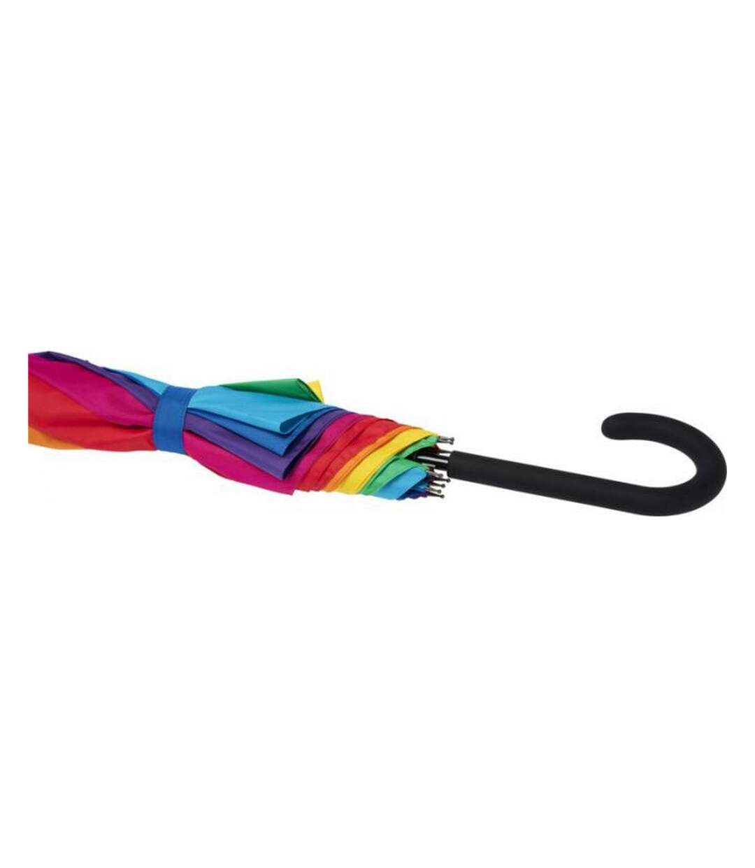 Sarah auto open windproof umbrella one size rainbow Bullet-4