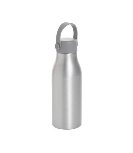 Pluto recycled aluminium 680ml water bottle one size silver XD Collection