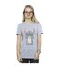 Disney Womens/Ladies Lilo And Stitch - T-shirt boyfriend en coton à gros motifs (Gris sportif) - UTBI29674-2