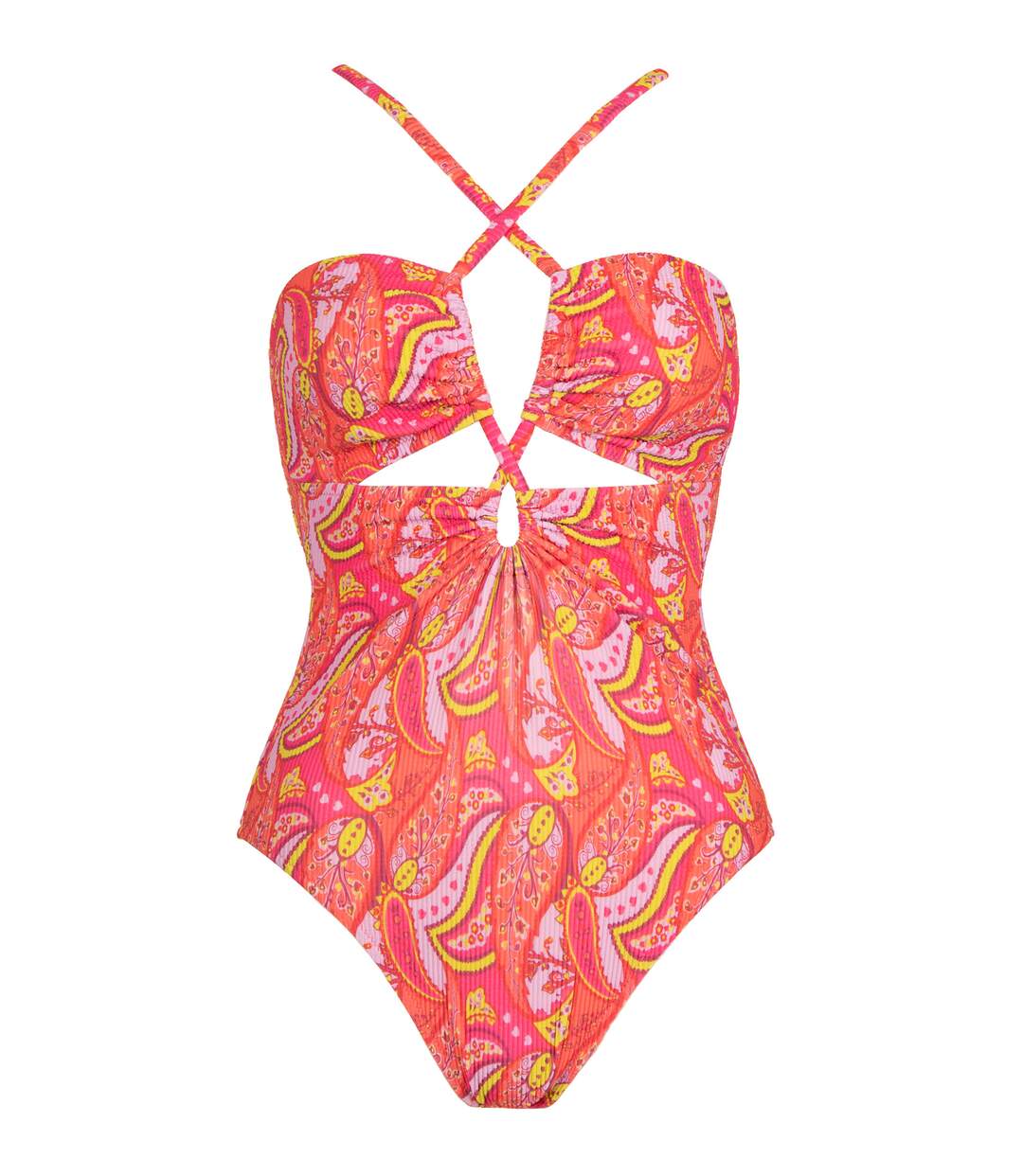 Maillot de bain une pièce échancré sans armatures Kavala Lisca Cheek-4