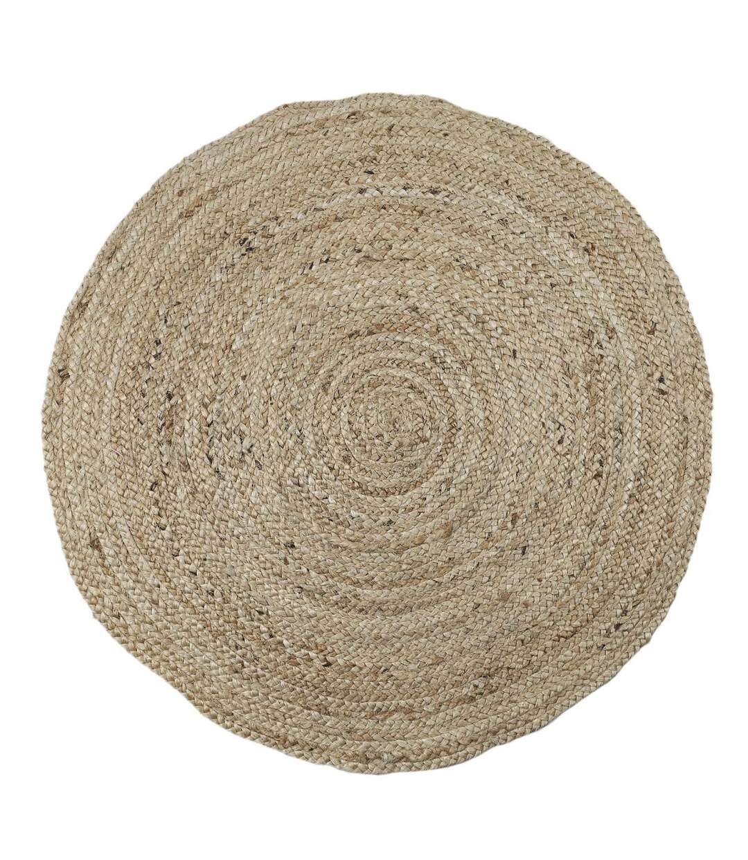 Tapis Rond Déco en Jute Baltimore 80cm Naturel-1