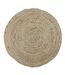 Tapis Rond Déco en Jute Baltimore 80cm Naturel-1