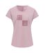 T-shirt Motif/style Dessin Au Trait Serenity Femme Mauve Dare 2B-1