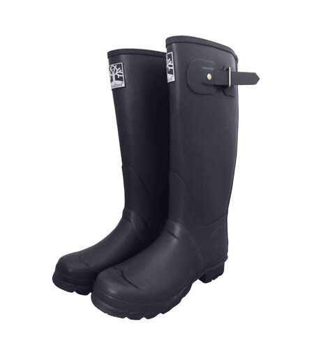 Bottes De Pluie Standard Avec Sangle De Réglage Homme Bleu Marine Woodland